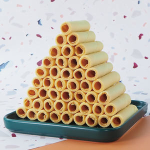 Uncle Pop 350g X 10 sacchetti produttore di alimenti cinesi arachidi al gusto di latte di cocco croccante Snack al rotolo di uova dolci - Product Image 2