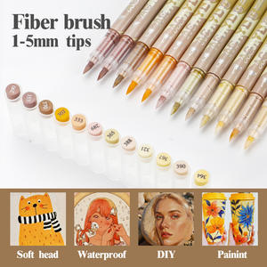 Новые акриловые маркеры для рисования, серия «Желтый», 12 штук - Product Image 3