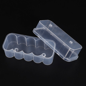 Wholesale 3ml Transparent Plastic Vial Boxes with Embossing Recycled Materials Custom Colors for Cosmetic Storage - Product Image 1