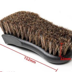 Brosse de nettoyage intérieur NIKO pour jantes de voiture, en poils de cheval, résistante à la saleté - Product Image 3