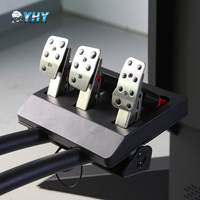 Simulador de Carreras de Coches VR de 3 Pantallas, Equipo de Simulación de Conducción con Movimiento, Simulador de Carreras de Karts VR, Máquina de Juego VR