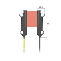 Sensor Serat Optik Tipe Area Senpum, Probe Sensor Kabel Serat Optik Thrubeam, Pengganti untuk FU-E40