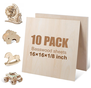 Nouveauté 2026 : Plaques <span class=keywords><strong>de</strong></span> bois découpées au laser en peuplier <span class=keywords><strong>de</strong></span> qualité supérieure (2mm, 3mm) pour pièces <span class=keywords><strong>de</strong></span> jouets, artisanat en bois, enseignes murales - Style Art Populaire - Product Image 1