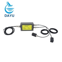 DAYU Non Contact Tank Water Level Detector Sensor ,Dual Channel External Mount Ultrasonic Liquid Level Switch