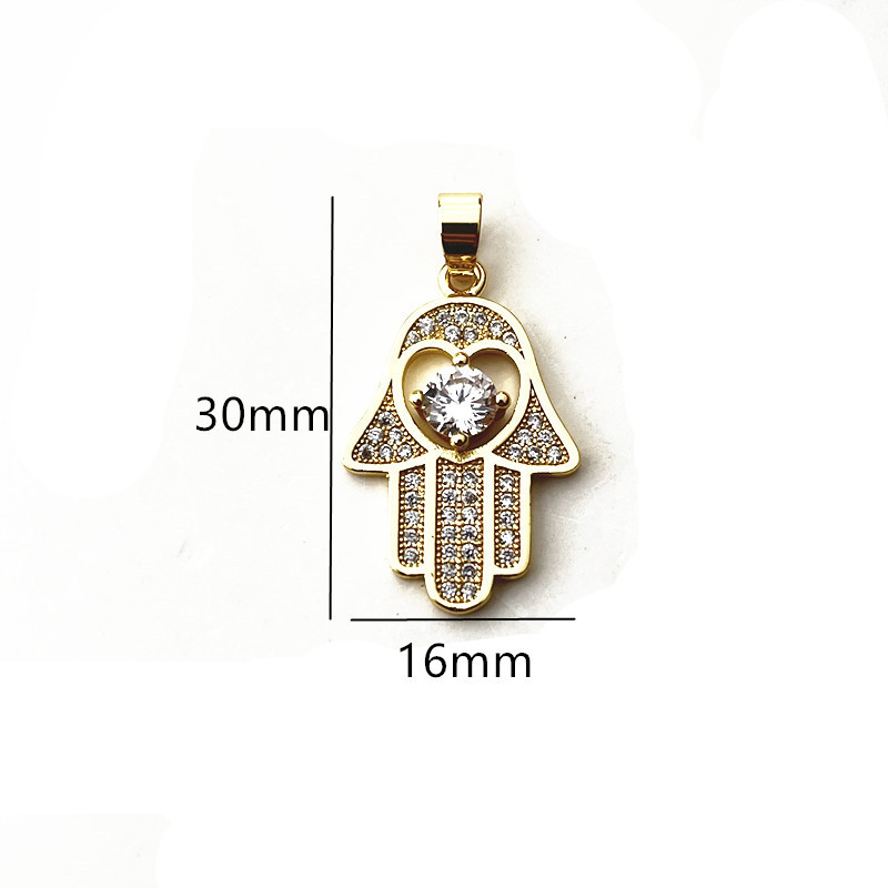 Palmier doré [Zirconium blanc]