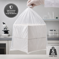Sac à pain en LDPE transparent de qualité supérieure, taille personnalisée, qualité alimentaire, pour prolonger la durée de conservation, avec soufflet latéral, pour boulangerie