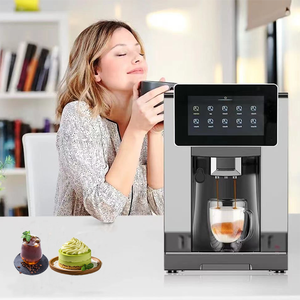 <span class=keywords><strong>Cafetera</strong></span> <span class=keywords><strong>Italiana</strong></span> Espresso con Pantalla Táctil de 7'', Contenedor para Granos de 250g, Tanque de Agua de 1.8L, <span class=keywords><strong>Cafetera</strong></span> Automática para Uso en Hoteles - Product Image 5