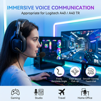 Microphone de remplacement pour casque de jeu Astro A40/A40 TR, compatible avec PS5, PS4, Xbox One, PC, Mac, téléphone
