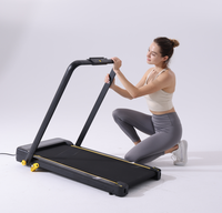 Supplier Terverifikasi YPOO Treadmill Lipat Portabel Dc 0.75 Hp dengan Kemiringan, Alat Jalan Kaki di Rumah, Treadmill Kebugaran Rumah dengan Aplikasi YPOOFIT