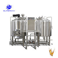 Supermax Bright Beer Tank Brewery Plant 3500L Vertical Horizontal SUS304 Acier Inoxydable Pompe Moteur PLC Fermentation 5 Ans