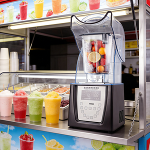 Mini Tritaghiaccio Elettrico in Vetro 220V, Macchina Commerciale per Slushy per Casa, Bar e Piccoli Eventi - Product Image 1