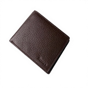 Beena's Genuine Leather Bifold <b>Card</b> <b>Holder</b> <b>Wallet</b> for Business & Credit <b>Cards</b> Normcore/Minimalist Style Everyday Use - Product Image 1
