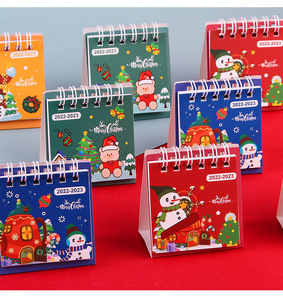 Calendario de escritorio mensual con bolsillo abatible para estudiantes, oficina, 2025 días, estilo de mesa de Navidad, regalos de Navidad, <span class=keywords><strong>365</strong></span> - Product Image 6