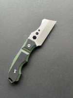 Couteau de survie pliable en acier D2 avec manche en G10 |   Couteau de chasse et de camping de précision CNC, personnalisation OEM avec logo
