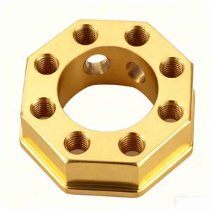 Fabrication de pièces métalliques en laiton sur mesure Tournage CNC Usine de fabrication usinée Service de cuivre Pièces d'usinage de fraisage en laiton - Product Image 2