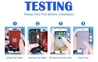 Écran de remplacement TFT/OLED LCD testé à 100 % pour X avec écran tactile 3D et garantie d'un an