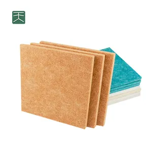 Tiange Pet Acoustic 9/12Mm wall panels/boards sound absorbing felt tiles acoustic panel For Music Studio