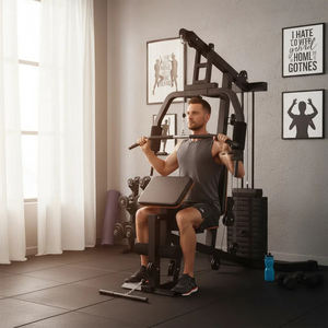 Venta de fábrica Resistencia ajustable Multi estación Gimnasio en casa Hombro Pecho Multi estación Equipo - Product Image 4