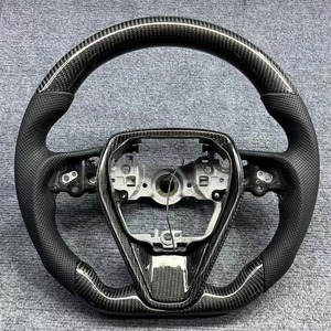 Volante de Fibra de Carbono Brillante YTcarbon para C-HR <span class=keywords><strong>GR</strong></span> Sport <span class=keywords><strong>Corolla</strong></span> <span class=keywords><strong>Cross</strong></span> <span class=keywords><strong>GR</strong></span> - Product Image 2