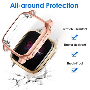 Étui de protection d'écran en TPU pour <span class=keywords><strong>Garmin</strong></span> Venu <span class=keywords><strong>SQ</strong></span> 2/<span class=keywords><strong>SQ</strong></span> 2 Étui de musique Venu <span class=keywords><strong>Sq</strong></span> Coque de protection pour <span class=keywords><strong>Garmin</strong></span> Venu <span class=keywords><strong>SQ</strong></span> <span class=keywords><strong>Music</strong></span> Cover - Product Image 2