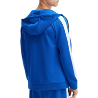 Ensemble de survêtement de sport pour homme avec logo personnalisé, veste zippée à manches longues, réfléchissant, pour l'entraînement au football, sweat-shirt, maillot