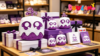 Boneka Karakter Hantu Plushie Custom Lembut untuk Hadiah Acara Boneka Plushie Custom