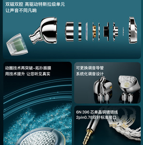 Zhulinniao Qingluan Z4 for Music & <b>Gaming</b> TWS Wireless In-Ear HiFi IEM Earphones Earphone - Product Image 4