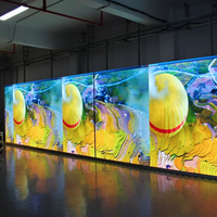 Écran LED extérieur étanche pour la publicité, écran LED transparent flexible pour fenêtre en verre