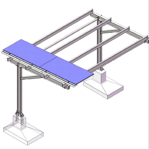 OEM proveedor de oro de aluminio solar carport sistema de montaje - Product Image 2