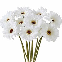 Buket Bunga Sutra Buatan Venlando Gerbera Daisies Gaya Eropa Terinspirasi Nordik Dekorasi Romantis untuk Pernikahan