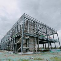 Atelier et entrepôt à structure en acier, matériaux non toxiques, sûrs et sains pour un travail en intérieur à long terme