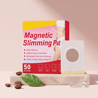 Patch Minceur Magnétique Quotidien pour le Corps, Patch Herbal Nourrissant pour la Peau, Raffermissant et Améliorant l'Élasticité, Autocollant Abdominal Respirant pour Femme