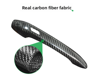 Cubierta de Fibra de Carbono Seca de Alta Calidad para Manija de Puerta, Modificación Exterior, Apta para <span class=keywords><strong>Porsche</strong></span> <span class=keywords><strong>Macan</strong></span>/Cayenne - Product Image 5