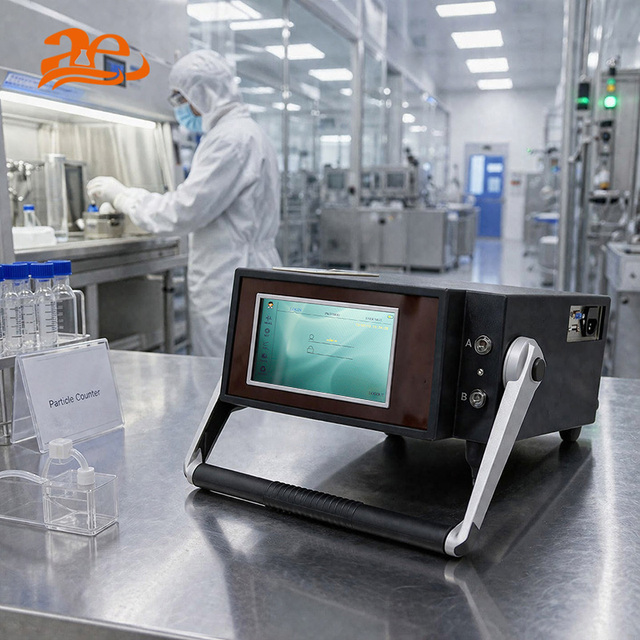 AELAB Portable Light Blocking Oil Particle Counter High Precision Hydraulic Fluid Contamination Monitor
