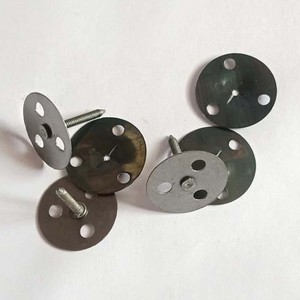 Coin-shaped <b>Nails</b> 3-hole <b>Iron</b> Furniture Bolt Pan Head Right Hand Thread For Wood Office Furniture Fasteners - Product Image 3