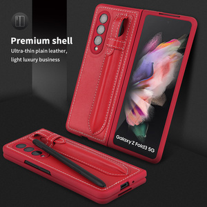 <span class=keywords><strong>Coque</strong></span> Premium Ultra-mince Plain Cover <span class=keywords><strong>avec</strong></span> <span class=keywords><strong>S</strong></span> <span class=keywords><strong>Pen</strong></span> Bag Full Protection Case pour Samsung <span class=keywords><strong>Z</strong></span> <span class=keywords><strong>Fold</strong></span> 7 6 5 <span class=keywords><strong>4</strong></span> 3 PU Leather Case - Product Image 6