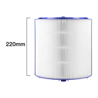 Filter Pengganti Pemurni Udara Asli Ungu/Putih HP06/DP06/PH02 HEPA dan Filter Udara Karbon Aktif Suku Cadang Hepa