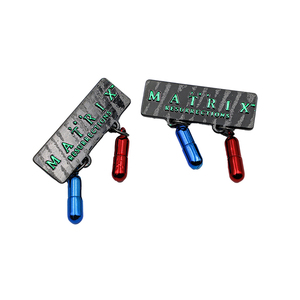 Customized Metal Name Badge Pin 3D Lenticular Picture Polaroid Lapel Pin Pill Box Pillbox Capsule Metal Badge Lapel Pin - Product Image 1