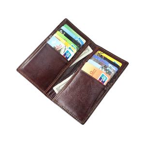 Portefeuille long en cuir huilé AndoBag avec protection RFID antivol pour homme, pochette tendance, porte-cartes multifonction - Product Image 6