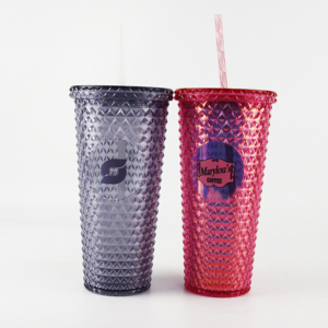 Vaso de plástico con tachuelas Mainstays de 22 onzas, paquete de 4 - Product Image 4