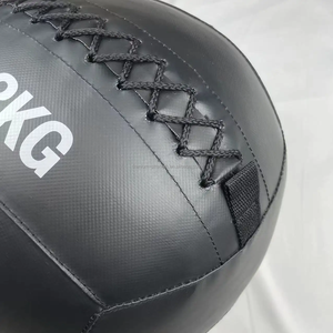 Ballon de gymnastique en cuir PVC 1000D ultra-résistant en titane, diamètre 35 cm, options de poids multiples, ballon de musculation pour entraînement complet du corps - Product Image 2