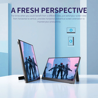 Projection d'écran sans fil, écran portable 15,6 pouces IPS 1080P 60Hz FHD Gaming USB-C HDR, extension d'écran pour ordinateur portable