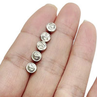Micro Mini Boutons 5mm 6mm Ancre Style Tige Boutons Poupée Vêtements Couture Poupée Artisanat Couture Fourniture