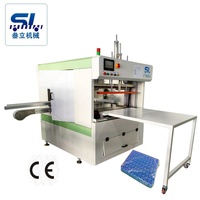 Système de mise en sac semi-automatique manuel pour bouteilles vides, ensacheuse de bouteilles vides en PP, PE, PET, HDPE, film PE, machine d'emballage de sacs en plastique pour bouteilles vides