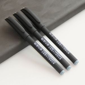 Bolígrafo de Gel Promocional de Plástico Recubierto de Goma de Lujo de Alta Calidad, Impresión de Logotipo Personalizado, Punta de 0.5 mm, Tinta Negra, Diseño Moderno Multicolor - Product Image 5
