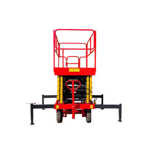 Mesa Elevadora Hidráulica de Tijera de Operación Manual de Fábrica YC Carretilla Elevadora de Doble Tijera con Plataforma Extensible - Product Image 6