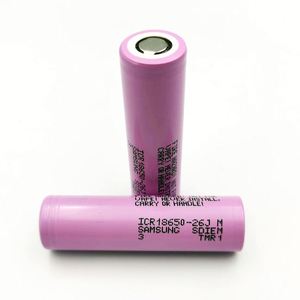 Células originales Flat Top para <span class=keywords><strong>Samsung</strong></span> 18650 5C 2600mAh Larga vida útil - Product Image 1
