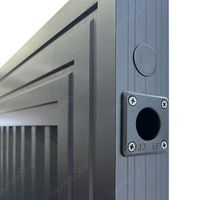 Villa-ingang sierlijke schuifpoorten hoofdingang smeedijzeren poort gegoten aluminium designs poort- en hekwerk systeem