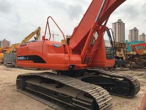 รถขุด DH220 Doosan มือสองผลิตในประเทศเกาหลีพร้อมส่วนประกอบหลักเครื่องยนต์และปั๊ม - Product Image 3