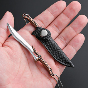 Mini Juego de Navajas de Bolsillo, Navaja Multiherramienta Pequeña con Llavero - Product Image 5
